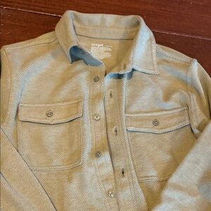 New 10/12 Green Kids Button-Down Shirt